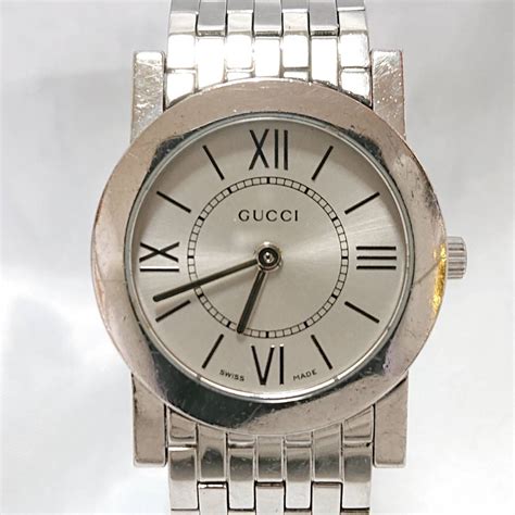 gucci 5200l.1 ladies watch ya052501 silver|Rare Gucci 5200L.1 Watch Ladies Silver Women's Watch .